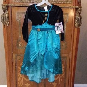 0118 Frozen II Queen Anna Kids Dress ONLY